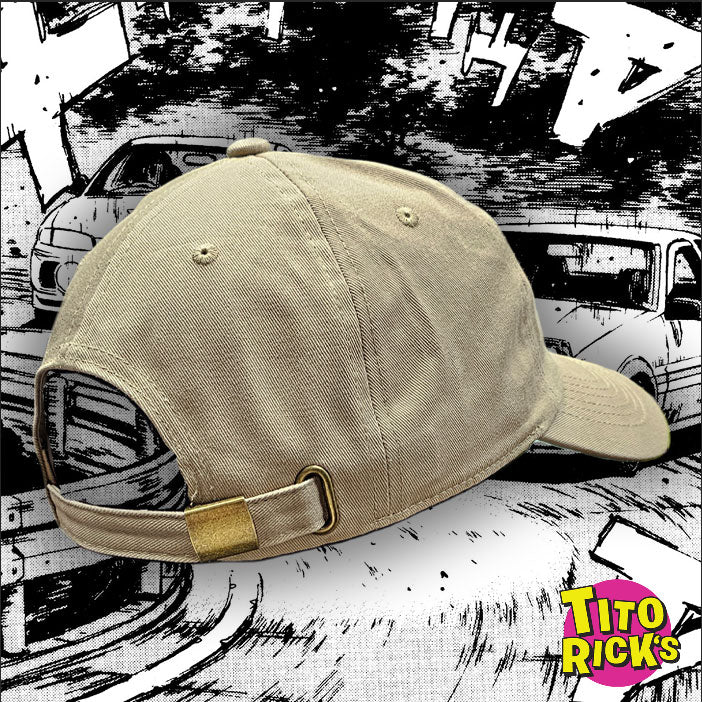 TENPO Y RITMO - CHARMANDER STRAP BACK HAT (KHAKI)