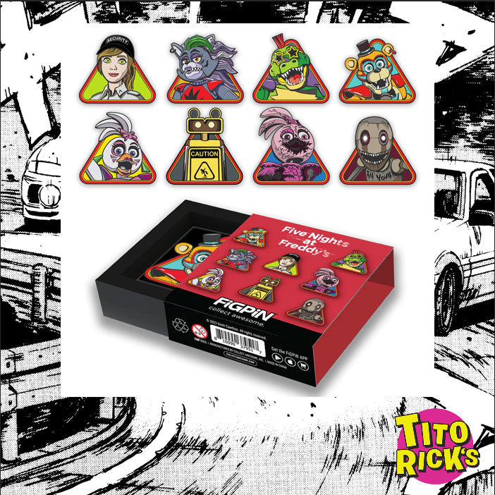 FIG PINS - FIVE NIGHTS AT FREDDYS MYSTERY PACK SERIES 1