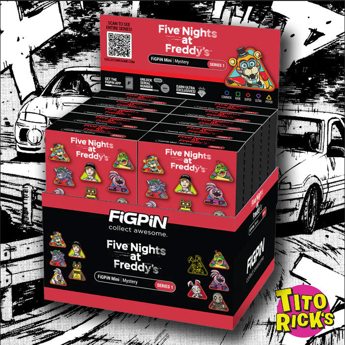 FIG PINS - FIVE NIGHTS AT FREDDYS MYSTERY PACK SERIES 1