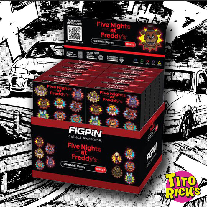 FIG PINS - FIVE NIGHTS AT FREDDYS MYSTERY PACK SERIES 2