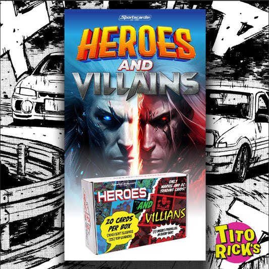 MARVEL - HEROS & VILLIANS REPACK BOX