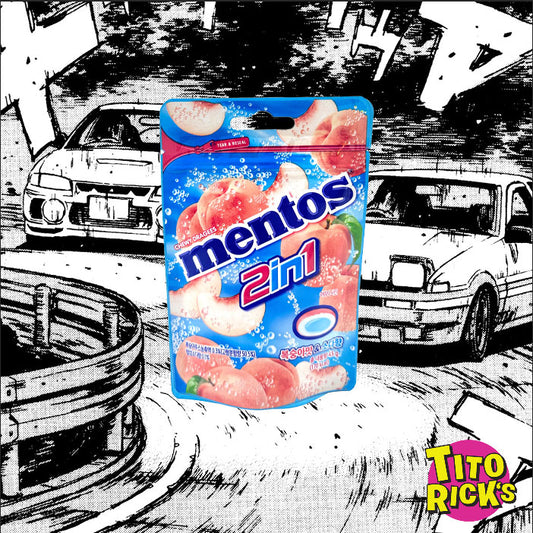 MENTOS - DUOS PEACH SODA