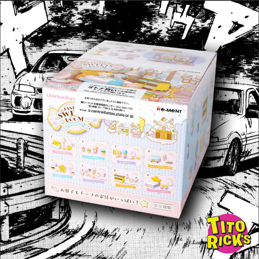 RE-MENT - SANRIO TWIN STARS PASTEL SWEETS ROOM - ONE BLIND BOX TOY